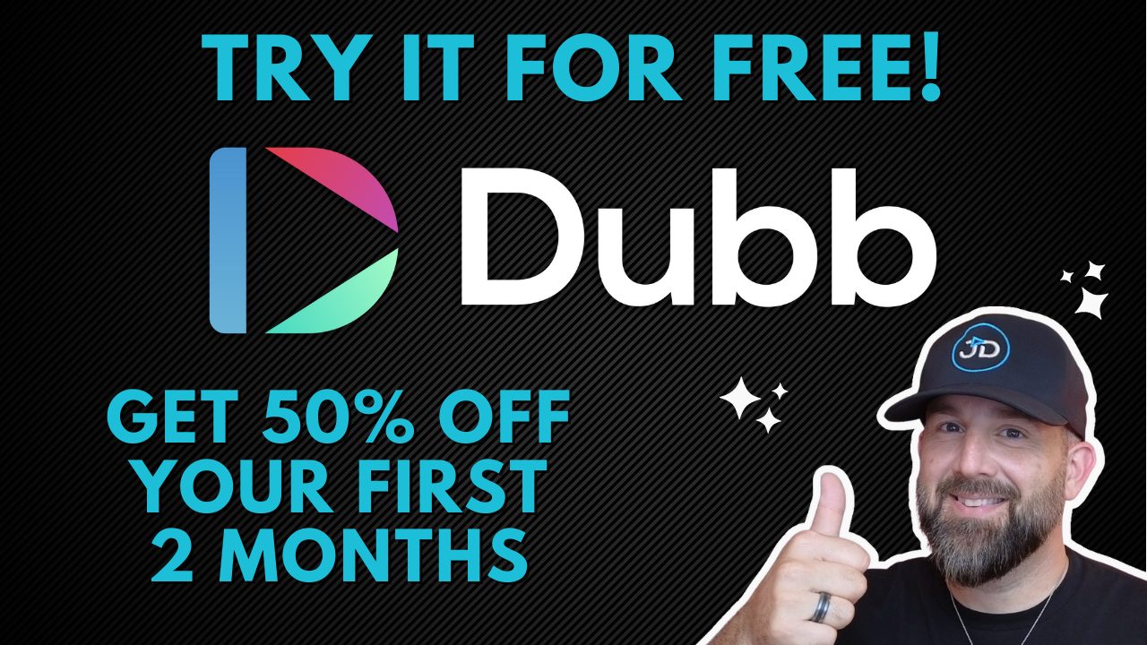 Try Dubb for free — get 50% off your first 2 months with The Real Jason Duncan's exclusive discount