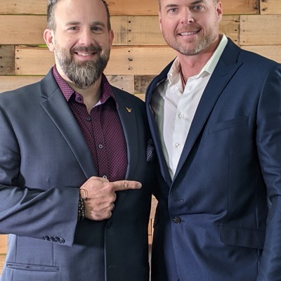 Jason Duncan with Dr. Justin Moseley