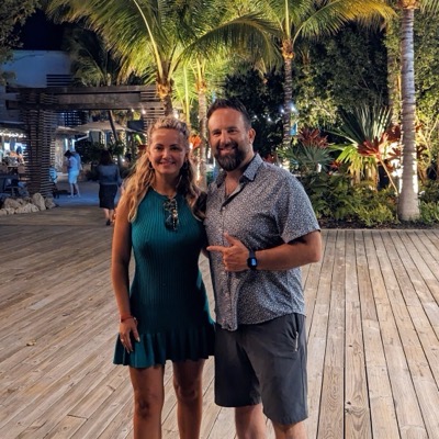 Jason Duncan with Gogo Bethke