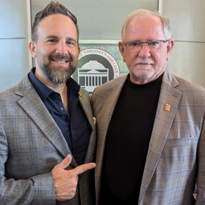 Jason Duncan with Dr. JB Hill