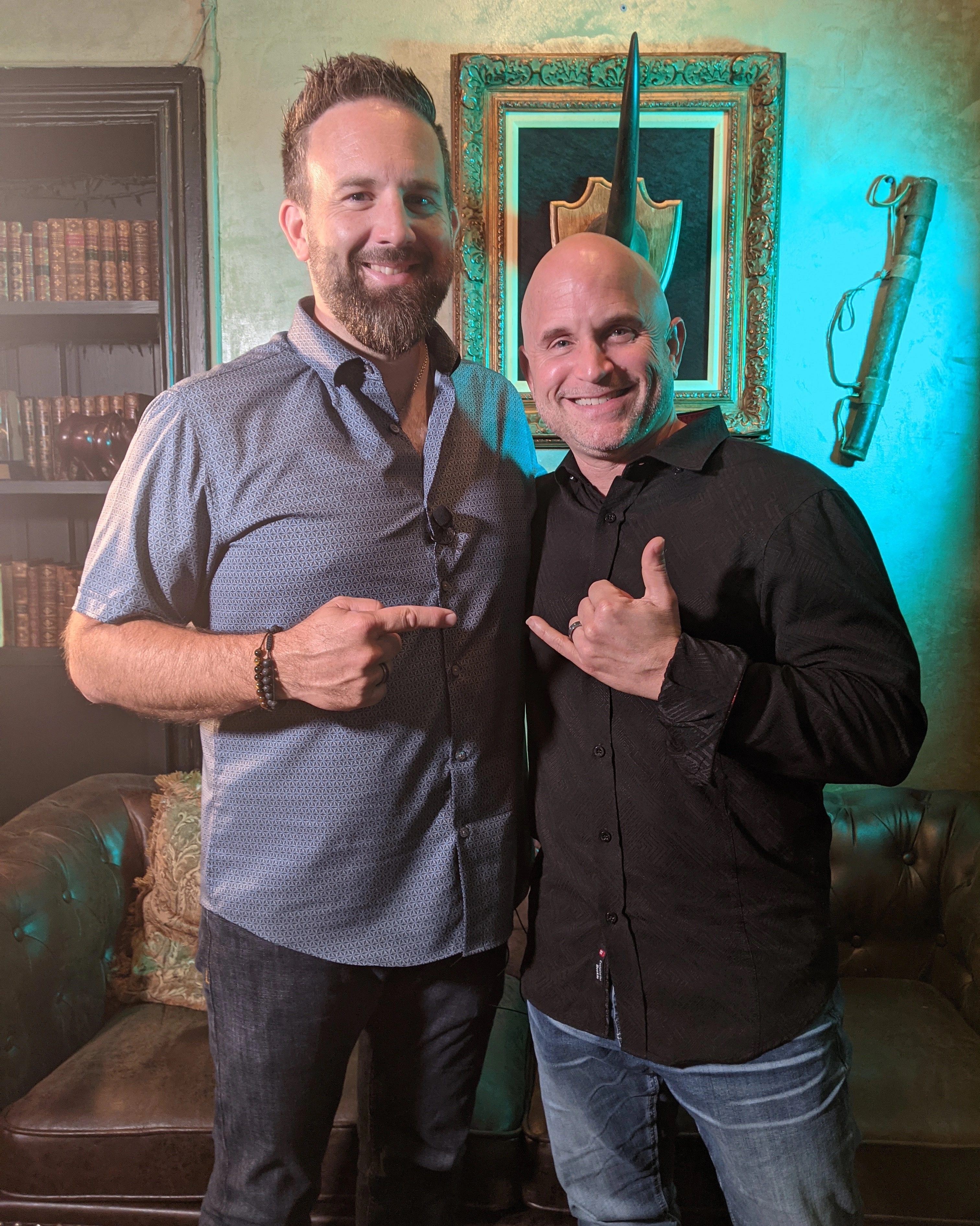 Jason Duncan with Stephen Scoggins